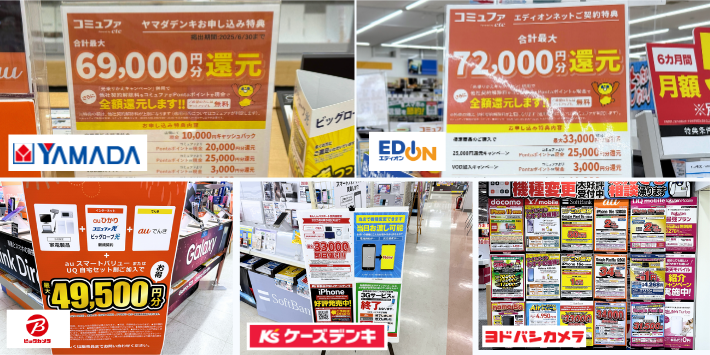 家電量販店のキャンペーン
