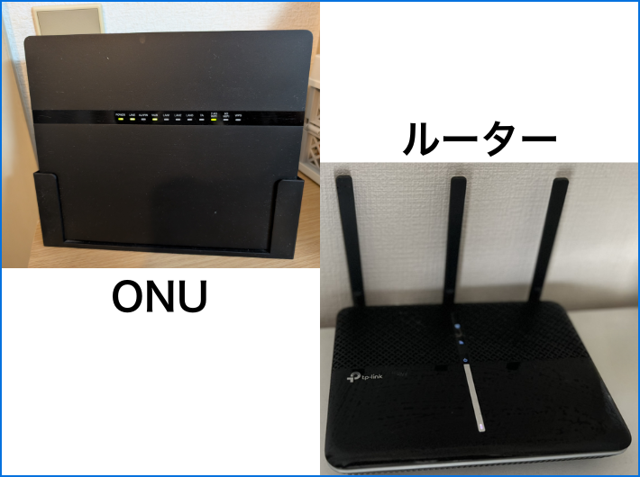 NURO光で提供されるONUとルーターの違い
