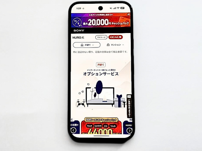 NURO光オプションサービス