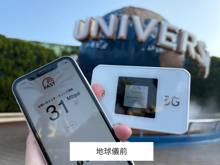 ユニバーサル・グローブ前の検証結果